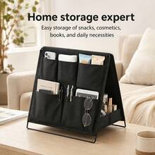 1PC Vertical Desktop Storage Basket, Multi-Pocket Large Capacity Organizer, Multi-Function Desktop Organizer For Storing Keys, Jewelry, Coins, Small Items, Suitable For Vanity, Entryway, Bedside Table, Home Decor - View 1