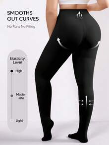 Suprenx Women Tights - Hitam - View 2