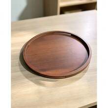 Teacup Tray Plate Afternoon Tea Tea Set Highly Attractive Teapot Exquisite Dim Sum Chinese Kung Fu Light Luxury - Walnut - View 7