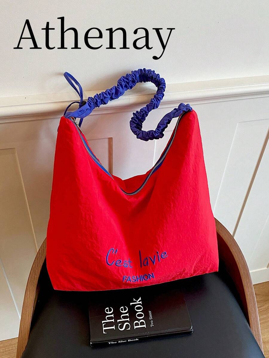 New Slouchy Large Capacity Fashion Casual Highly Attractive Personalized Commute Versatile Shoulder Crossbody Bag