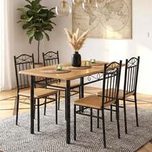 Dining Table & Chair Sets - White - View 1