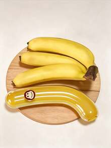 Plastic Banana Storage Box, Banana Protection Box, Portable Banana Storage Box, Fruit Lunch Travel And Overseas Fruit Storage Box, Prevents Banana Compression And Oxidation, Plastic Food Preservation Container, Banana Protection Box, Essential For Fitness Enthusiasts, Suitable For Overseas Travel. This Charming Banana Box Is The Perfect Choice For School Trips And Camping, And Also An Excellent Gift For Friends And Girlfriends - Multicolor - View 9