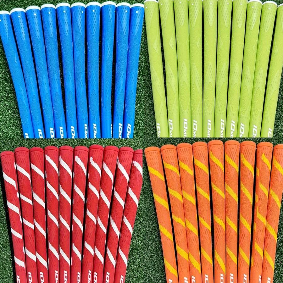 10 cái tay cầm gậy golf bằng cao su TPE nhiều màu - Nhiều màu - Xem 1