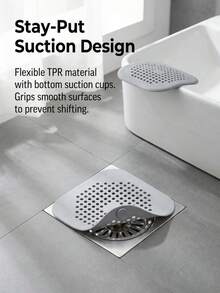 30PCS Silicone Hair Filter And Drain Plug For Bathtub And Shower - Prevents Clogs And Odors - Multicolor - View 9