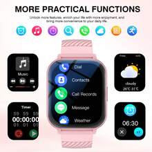 Smart Watch, Wireless Call/Dialing, Multiple App Notifications, Suitable For Men & Women, Sports Watch, Customizable Wallpaper, Music Control, Compatible With IOS/Android - Multicolor - View 5