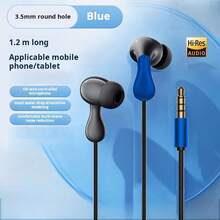 3pcs/Set Earphone In-Ear Berkabel Bentuk Tetesan Air Estetis, Desain Modis, Antarmuka 3.5mm/Type-C Opsional, 3 Warna Berbeda, Cocok Sebagai Hadiah, Dilengkapi Mikrofon - View 23