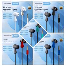 3pcs/Set Earphone In-Ear Berkabel Bentuk Tetesan Air Estetis, Desain Modis, Antarmuka 3.5mm/Type-C Opsional, 3 Warna Berbeda, Cocok Sebagai Hadiah, Dilengkapi Mikrofon - View 17