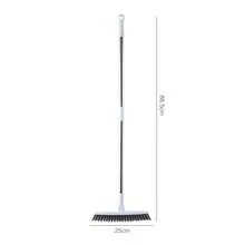 1pc Adjustable Long Handle Floor Brush - V-Shaped Brush Head, Suitable For Deep Cleaning Tile Gaps And Narrow Corners, Applicable For Commercial, Home And Outdoor Cleaning, Portable Design, Durable, Cleaning Supplies - One Size Fits All - View 5