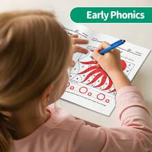 English Alphabet Learning Notebooks, ABC Letter Recognition, Tracing And Handwriting Practice, Phonics, Beginning Sounds, Vocabulary And Early Reading Skills, Illustrated Educational Worksheets For Home Learning - English Alphabet Learning - View 5