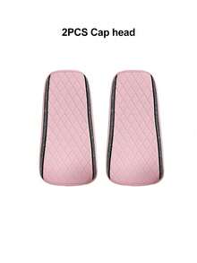6/2pcs Universal Car Seat Covers, Pink Premium Faux Leather Seat Cushions With Crown Logo And Shiny Rhinestone Trim, Non-Slip Bottom, Breathable And Wear-Resistant, Car Seat Pads - Type a - View 25