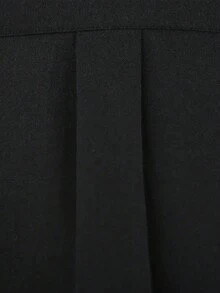 Kemeja Formal Bisnis Pria GOLDREDY Minimalis dengan Kerah Lapel Kontras Warna Unik, Nyaman, Gaya Dasar, dan Pakaian Profesional. - Hitam - View 3
