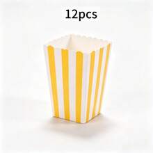 48/24/12/1pc Mini Popcorn Boxes, Suitable For Movie Theater, Carnival, Christmas Party And Birthday Party - Multicolor - View 18