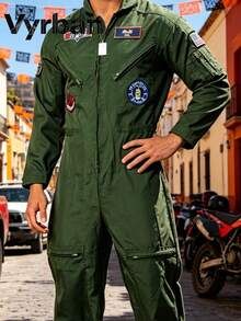 Men Cosplay Clothing - Black - View 3
