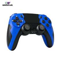 GAMINJA P48 Wireless Controller, Compatible With P4 Slim/P4 Pro/P3/PC Console, With 6-Axis Motion Sensing, Dual Vibration, Built-In Speaker, Motion Gyroscope, Headphone Jack, Touchpad - View 14