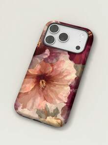 KOOLIFE Romantic Floral Pattern, Elegant French Style Phone Case, Compatible With IPhone 18 Pro Max, 17 Pro Max, 16 Pro Max, 15 Pro Max, 14, 13, 12, 11 - Oil Painting Flowers - View 3