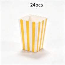 48/24/12/1pc Mini Popcorn Boxes, Suitable For Movie Theater, Carnival, Christmas Party And Birthday Party - Multicolor - View 17