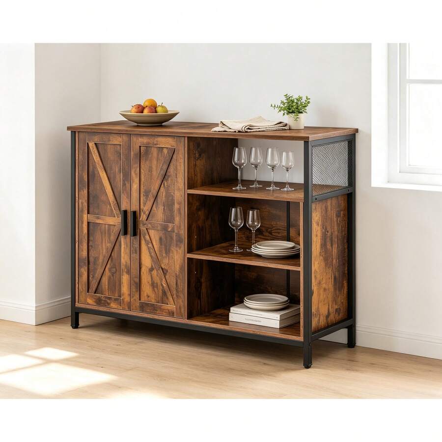 Storage Cabinets - Brown - View 1