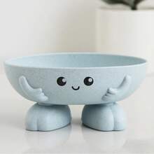 Cute Soap Box Creative Drainage Portable Student Dorm Bathroom Home Bathroom Soap Holder Storage Rack - A - View 7