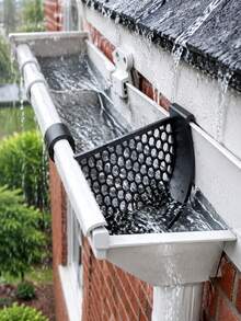Roof Drain Filter Mesh, Suitable For 120mm Pipes, Prevents Gutter Leaf Clogging, Leaf Interceptor Net, Roof Drain Anti-Clogging, Leaf And Debris Interceptor, Drain Outlet Protection Mesh - Multicolor - View 3