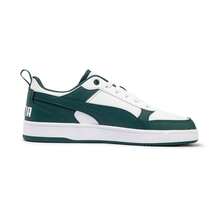 Puma Spring/Autumn Unisex Couple Vintage Colorblock Low-Top Sneakers Casual Sports Shoes 40032607 - White-christmas Green - View 4