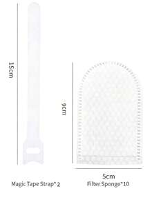 Filter Keran Kain Non-Anyaman Kepadatan Tinggi, Aksesori Pemurnian Air Keran Dapur dan Kamar Mandi Universal, Pemasangan Cepat dan Mudah, Efektif Menyaring Karat, Sedimen, dan Kotoran Halus, Alat Pemurnian Air Rumah Tangga yang Praktis - Versi yang ditingkatkan - View 11