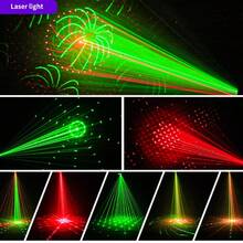 1pc RGB Disco Party Light, DJ Stage Lighting With Remote Control & Sound Activated Mode, Colorful Projection Lamp For Home Party, Birthday, Wedding, Christmas, Halloween, Bar, Club - Black - View 6