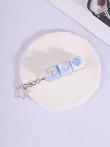 1pc Creative Memo Keychain, Y2K Bag Charm, Bag Keychain, Bag Accessory, Women's Accessory, Birthday Gift For Friends - Multicolor - View 6