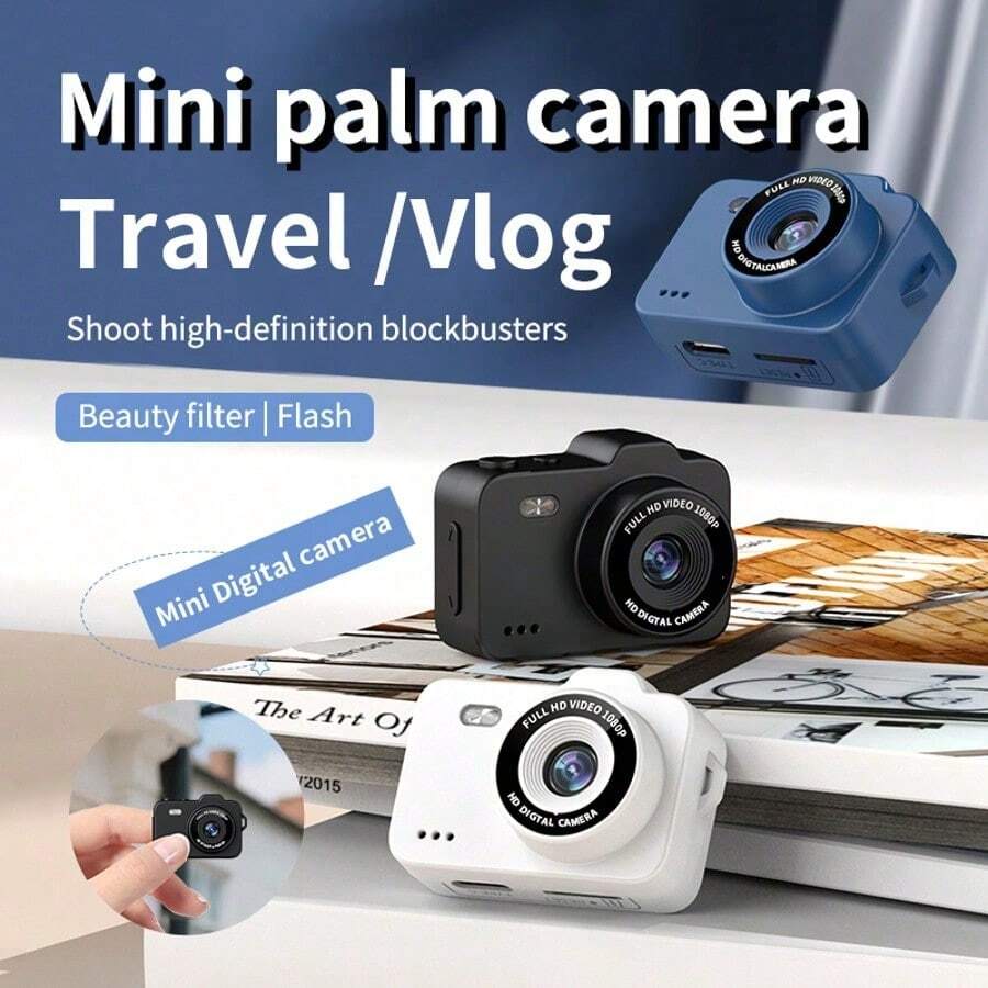 New CCD Retro Mini Digital Camera, High Definition Pixel, Supports Photo And Video Recording, Supports Selfie, Perfect Gift For Family, Teachers And Those You Cherish