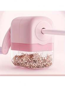 Macaron Color Pencil Sharpener, Hand-Crank Pencil Sharpener For Elementary Students, Comes With Matching Color Stickers, Dedicated Pencil Sharpener - A - View 2