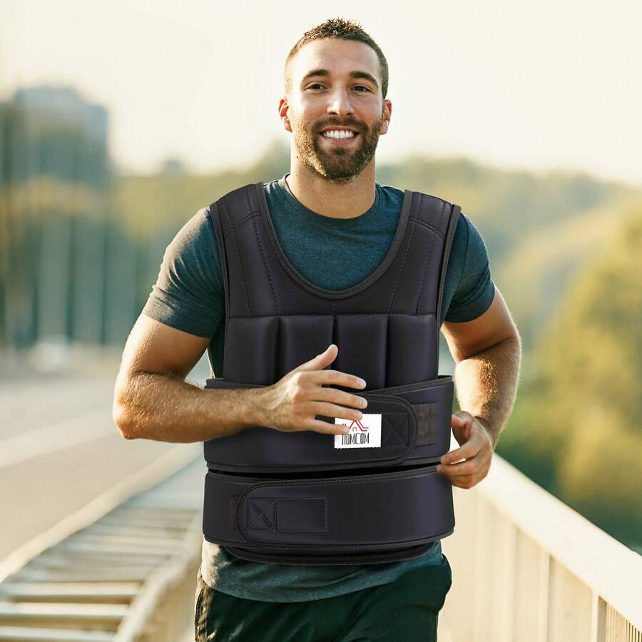 Weighted Vest - Black - View 1