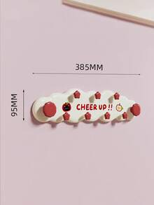5/1pcsCream Minimalist Style Plastic Cloud Shaped Wall Hook Rack With Star Decor&Letter Print Detail, Punch-Free Strong Load-Bearing Hanging Holder,Multi-Hook Wall Mounted Hanger,Suitable For Entryway,Bedroom, Dormitory,Bathroom,Storage Organization - Multicolor - View 13