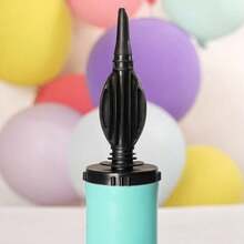 4pcs/1pc,Macaron Multi-Color Dual-Way Air Pump (Random Color), Hand-Push Portable Air Pump, Convenient Inflation Tool For Party Decoration And Home Use, Efficiently Assists Balloon Inflation, Suitable For Party Preparation, Home Inflation, Scene Decoration - A - View 10