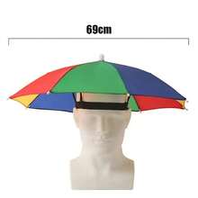 Men Rain Hats - Colorful Stripes - View 7