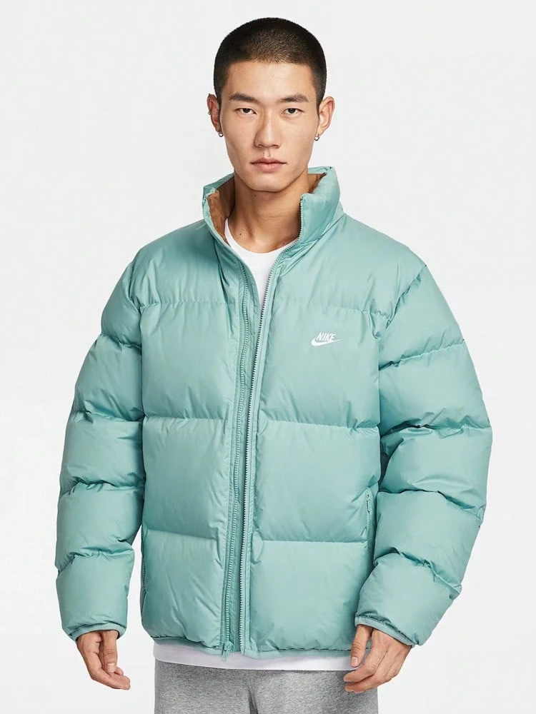 Nike Men's AS M NK TF CLUB Down JACKET Thick Down Jacket - Short IB2976-017 - Green - View 1