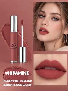 3CE Soft Matte Lip Mud Rust Brown - Velvet Matte Lip Gloss, Smooth ...