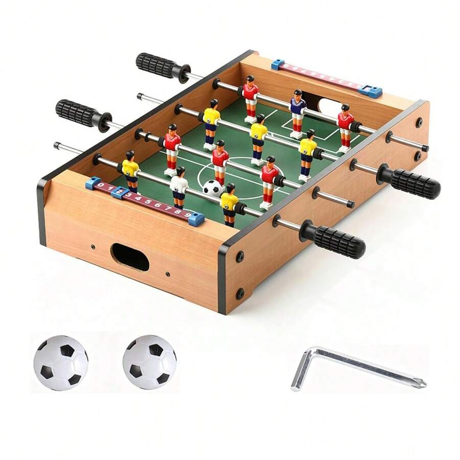 Tabletop Foosball, Portable Mini Foosball Board Game, Table Football Game For Kids And Adults, Multi-Game Table With Interchangeable Games - Multicolor - View 1