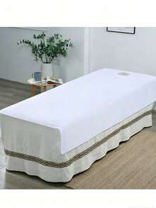 Breathable Durable Beauty Salon Bed Sheet With Hole Opening For Body Massage And Therapy 120*200cm - Multicolor - View 1