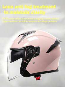 AD Motorcycle Helmet HD Anti Fog Double Lens Open Face Helmets Seasons DOT Certified Rideing Protective Helmet Free Size - K5 - View 6
