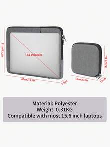NEWHEY Laptop Bag, 14-15.6 Inch Laptop Bag, Briefcase/Shoulder Bag, Waterproof Laptop Bag, Laptop Protective Sleeve, Suitable For Travel/Business Trips - Multicolor - View 9