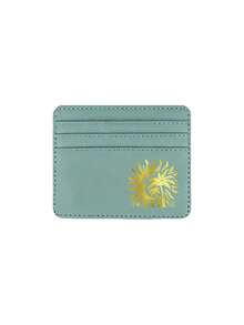 Multi-Slot Printed Card Wallet, Gold Sun And Coconut Tree Pattern Fashionable High-End Wallet, Multi-Card Slot Card Storage Bag, Lightweight Thin Bank Card And ID Card Storage Small Bag, Portable Compact Coin And Card Holder, Unisex Card Sleeve, Daily Travel Commute Personal Document Card Holder, Unique Teacher's Day Gift, Birthday Gift, Holiday Gift, Party, Wedding, Back To School, Middle East National Day Gift For Friends, Family, Lovers - Multicolor - View 13