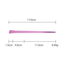 1/17Pcs Candy Color Gradient Makeup Brush Set, Soft Fluffy Powder Foundation Contour Eyeshadow Blending Brushes, Professional Cosmetic Beauty Tools - Multicolor - View 19