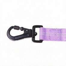 Purple Tactical Training Dog Collar With Leash, Premium Nylon Adjustable Dog Collar With Handle, Heavy Duty Metal Reinforced Buckle D Ring Soft Cotton Padding Military Training Collar Suitable For Medium And Small Dogs - Multicolor - View 6