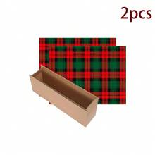 1pc Christmas Red Striped Pattern, Kitchen Countertop Absorbent Drying Mat, Coffee Machine Mat, Pour Over Coffee Pot Mat, Dish Drainer Mat, Non-Slip Heat-Resistant Kitchen Mat, Table Mat, Breakfast Mat, Washing Machine Mat, Home Kitchen Dining Table Coffee Shop Bar Decor Mat, Holiday Party Housewarming Gift - Multicolor - View 10