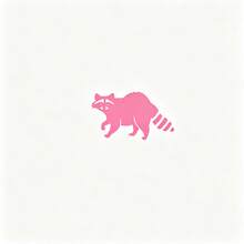 Mini Mapache Oculto Pegatina - Calcomanía para Espejo Retrovisor del Coche, Pegatina Linda para SUV, Pegatina para Niño, Pegatina para Niña, Pegatina de Decoración para Coche - Mapache miniatura - Ver 5