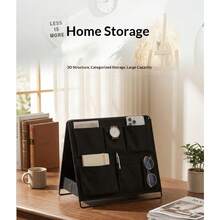 1PC Vertical Desktop Storage Basket, Multi-Pocket Large Capacity Organizer, Multi-Function Desktop Organizer For Storing Keys, Jewelry, Coins, Small Items, Suitable For Vanity, Entryway, Bedside Table, Home Decor - View 7
