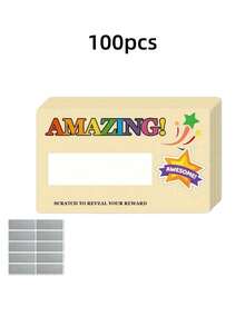 24/48pcs Rainbow Star Scratch Cards, Colorful Polka Dot, Glory, Rainbow Surprise, Sparkling Star Design, Suitable For Children Rewards, Classroom Motivation, Party Games, Ideal Choice For Teachers, Parents And Party Hosts - A - View 9