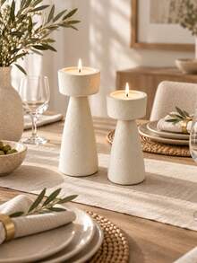 Geometric Shaped Candle Holder, Modern Minimalist Design, Suitable For Home Desktop Decoration - Random Styles - View 4