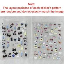 Star Moon Black Cat Cute Stickers DIY Decorative Sticker Base Material Camera Stickers Cartoon Stickers Embossed 3D DIY Phone Case Camera Stickers, This Is A DIY Phone Sticker.[This Product Is Not Intended For Children] - Multicolor - View 3