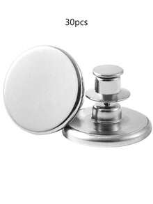 30/20/8pcs Magnetic Curtain Clips, Door Curtain Blackout Magnetic Buttons, Detachable Magnetic Snap Closure For Gap Sealing And Light Blocking, Strong Magnetic Curtain Buttons, Suitable For Curtains, Shower Curtains, Edges, Wall Stickers And Door Stickers, Applicable For Home Bedroom Office Curtains, Curtain/Room Decor/Autumn Home Decor - A - View 15