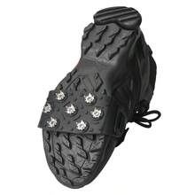 2pcs Anti-Slip Ice Cleats, Ice And Snow Anti-Slip Spikes Suitable For Shoes And Boots, Snow Walking Anti-Slip Spikes, 7-Tooth Anti-Slip Spikes Ice And Snow Shoe Covers, Suitable For Winter Walking, Hiking, Fishing - Multicolor - View 9